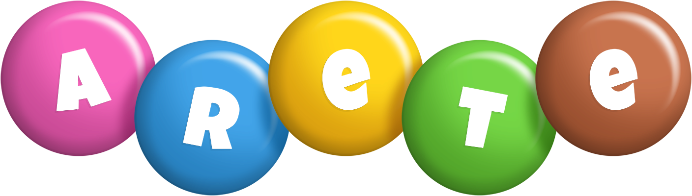 Arete candy logo