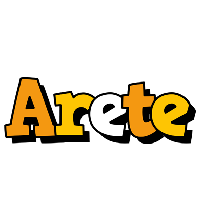 Arete cartoon logo