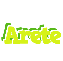 Arete citrus logo