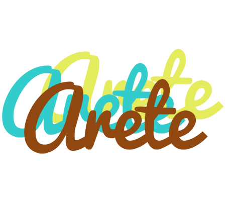 Arete cupcake logo