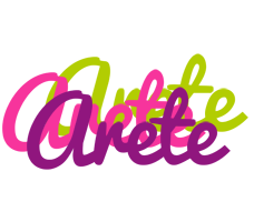 Arete flowers logo