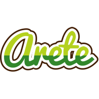 Arete golfing logo