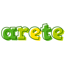 Arete juice logo