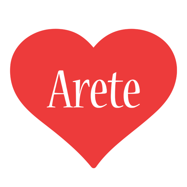 Arete love logo