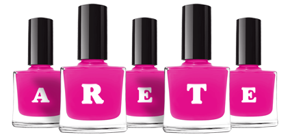 Arete nails logo