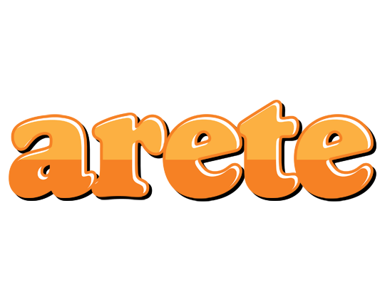 Arete orange logo