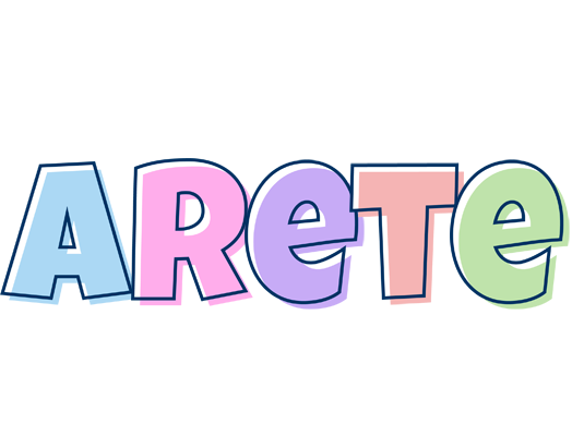 Arete pastel logo