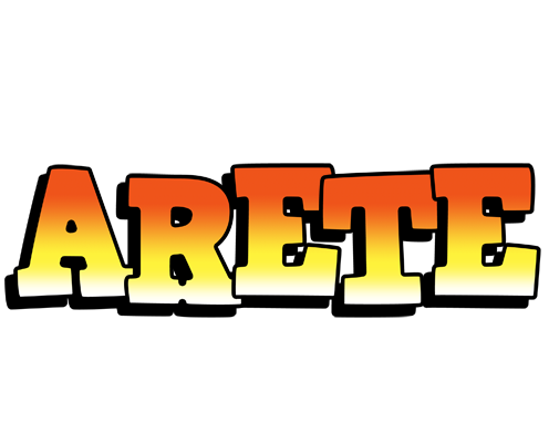 Arete sunset logo