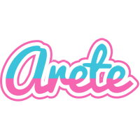 Arete woman logo