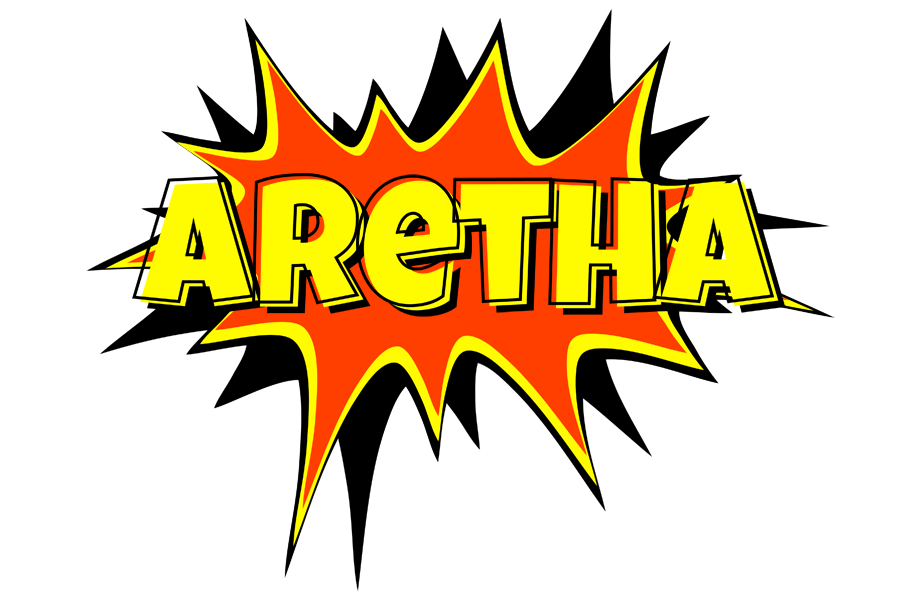 Aretha bazinga logo