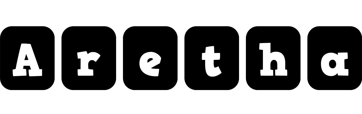 Aretha box logo
