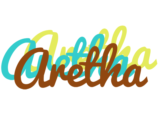 Aretha cupcake logo