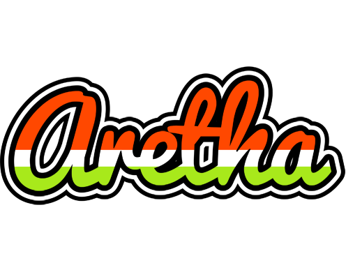 Aretha exotic logo