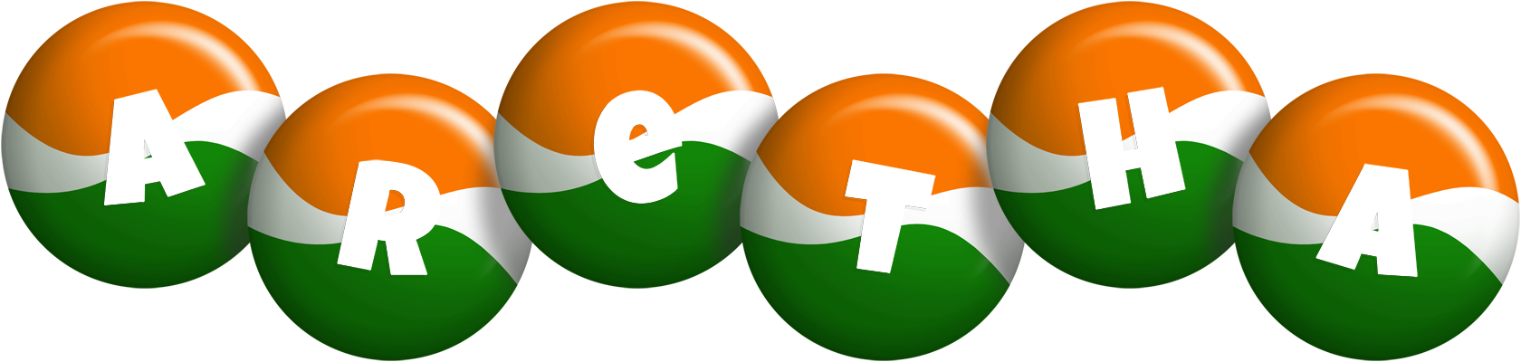 Aretha india logo