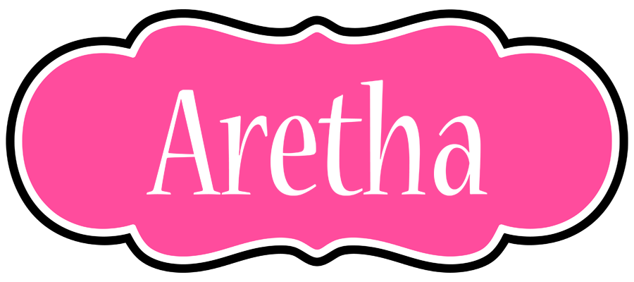 Aretha invitation logo