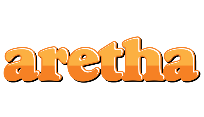 Aretha orange logo
