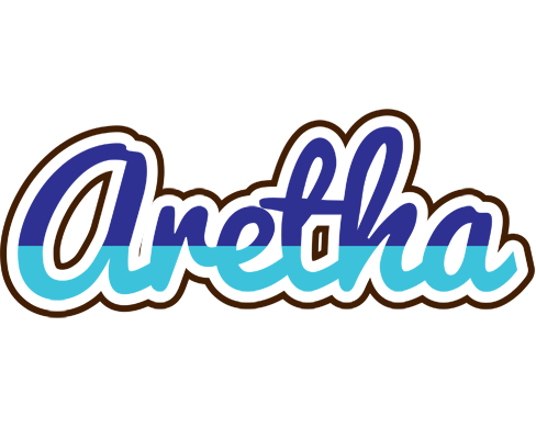 Aretha raining logo