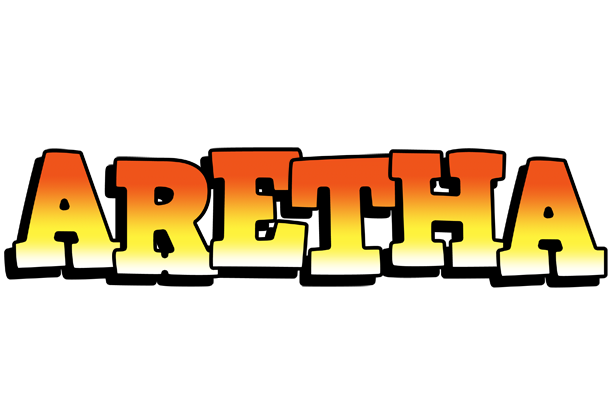 Aretha sunset logo