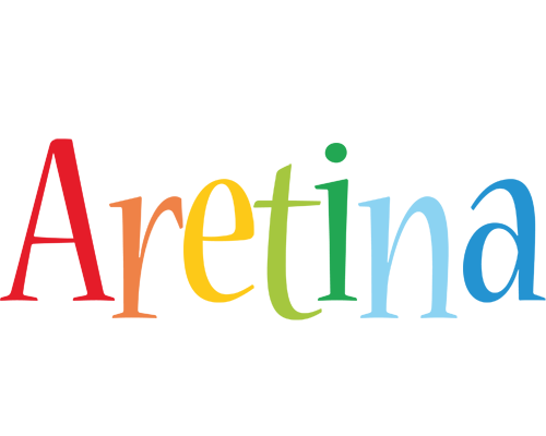 Aretina birthday logo