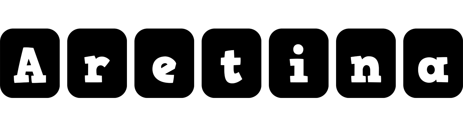 Aretina box logo
