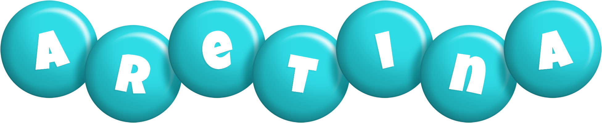 Aretina candy-azur logo
