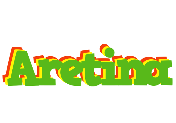 Aretina crocodile logo