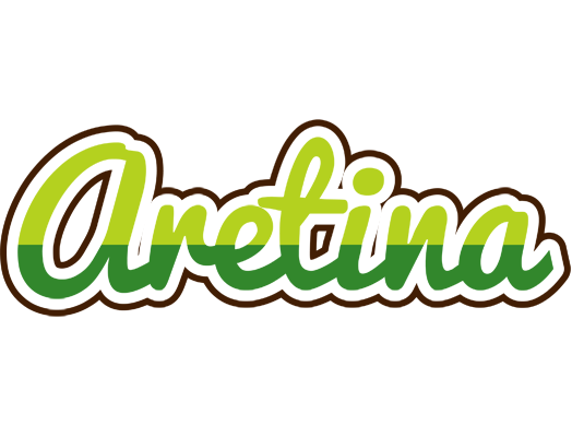 Aretina golfing logo
