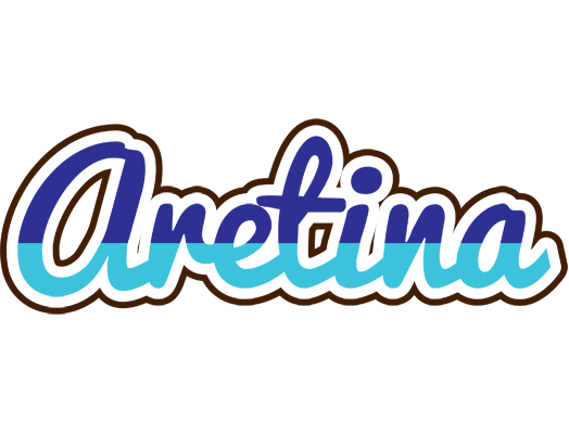 Aretina raining logo