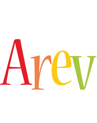 Arev birthday logo