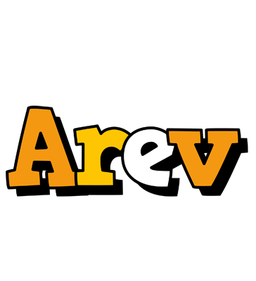 Arev cartoon logo