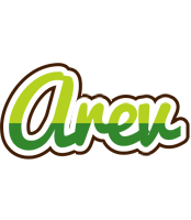 Arev golfing logo