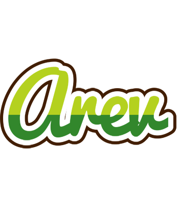 Arev golfing logo