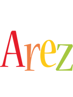 Arez birthday logo