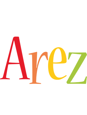 Arez birthday logo