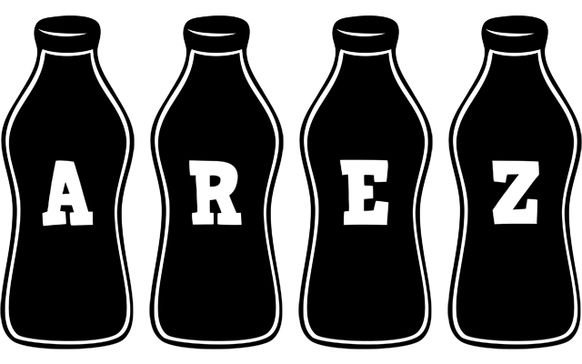 Arez bottle logo