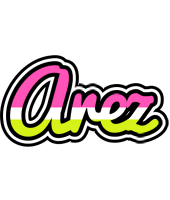 Arez candies logo