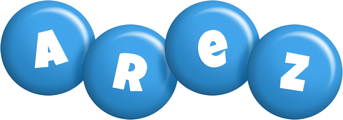 Arez candy-blue logo
