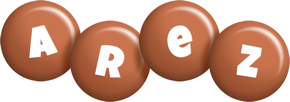 Arez candy-brown logo