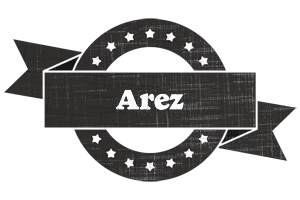 Arez grunge logo