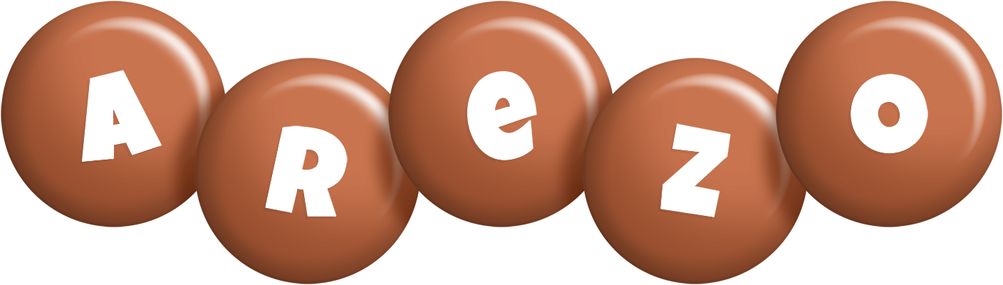 Arezo candy-brown logo