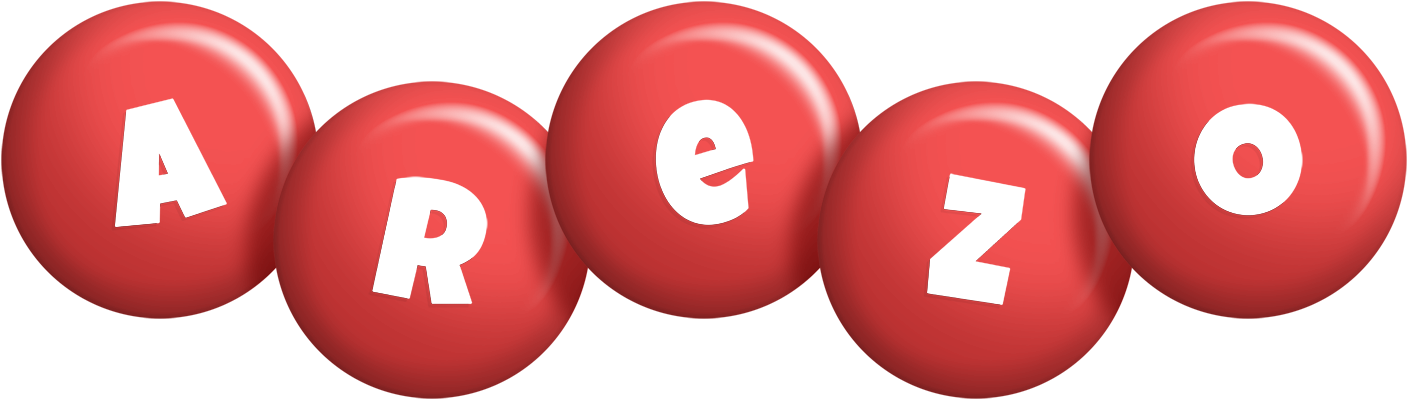 Arezo candy-red logo