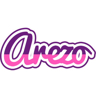 Arezo cheerful logo