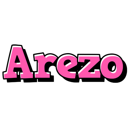 Arezo girlish logo