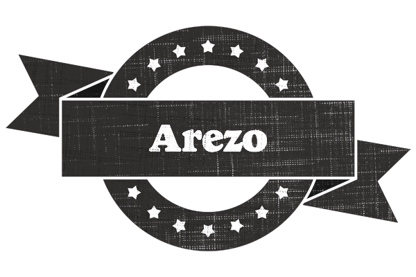 Arezo grunge logo