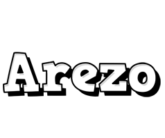 Arezo snowing logo