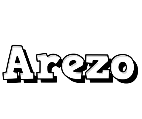 Arezo snowing logo