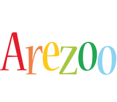 Arezoo birthday logo