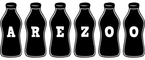 Arezoo bottle logo