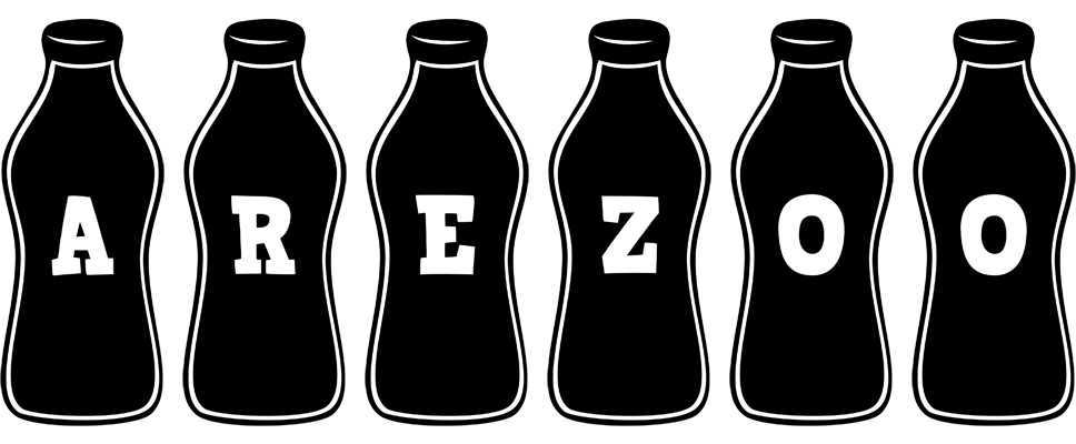 Arezoo bottle logo