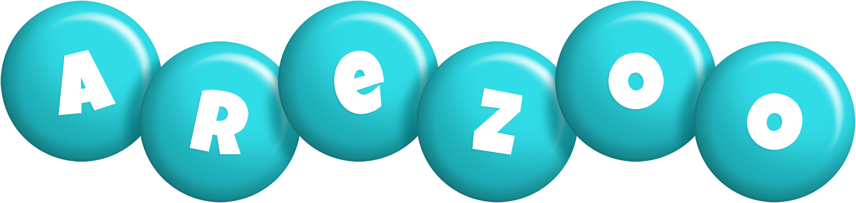 Arezoo candy-azur logo